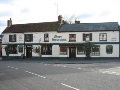 The Three Horseshoes Drayton Parslow Екстериор снимка